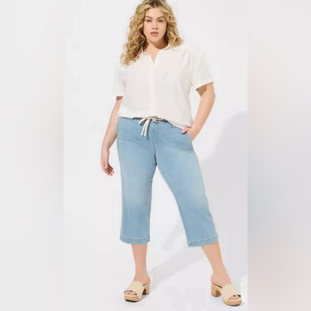 J. Crew Women's Classic White Button-Down Shirt 3X